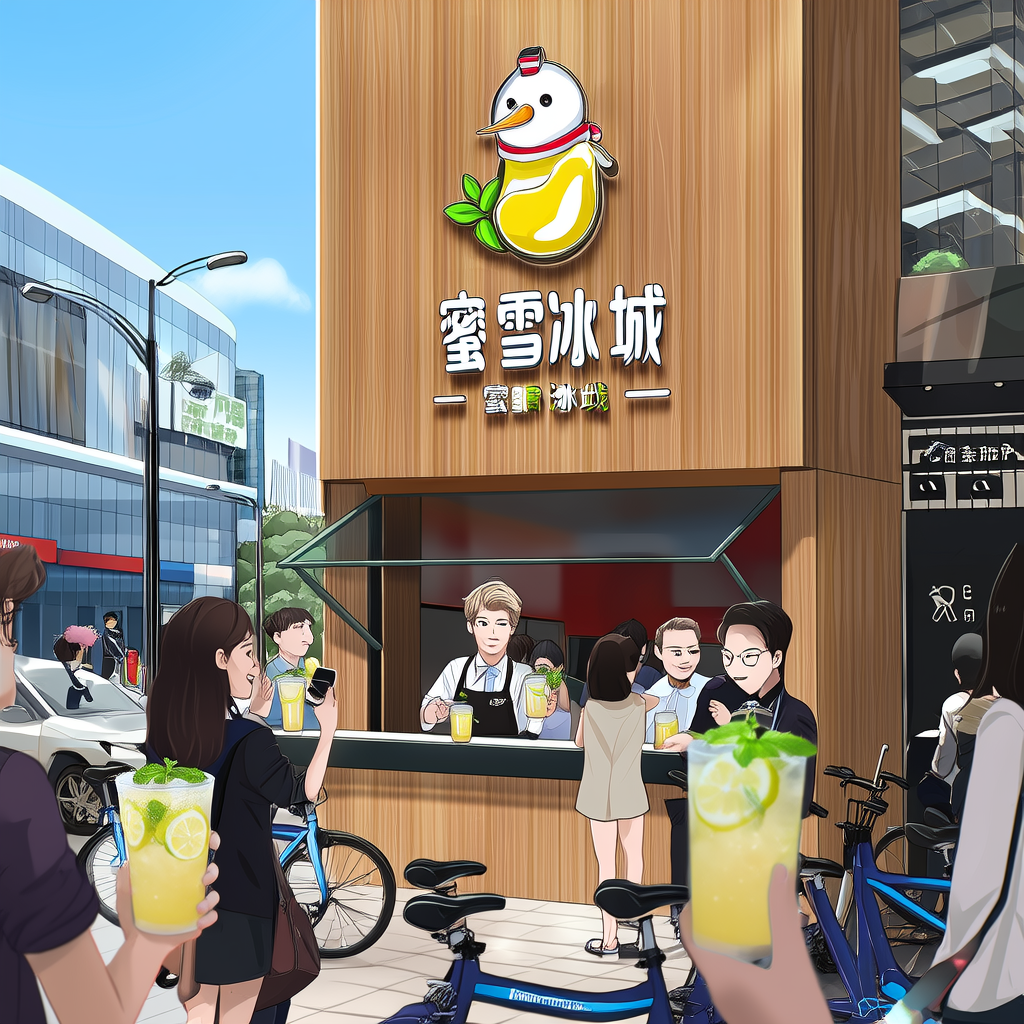 从蜜雪冰城柠檬水倒卖看数字营销的新趋势